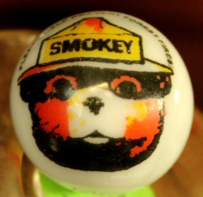 Smokey Bear Marble Tra1-1