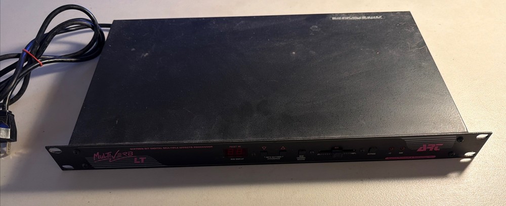 ART MULTIVERB LT 16 BIT DIGITAL MULTI-EFFECTS PROCESSOR - FOR PARTS, UNTESTED