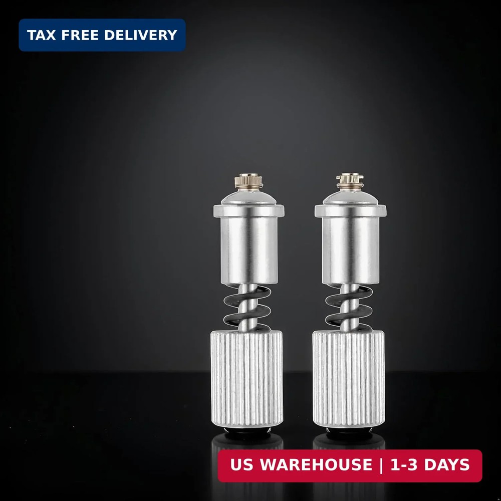 2-Pack Universal Adjustable Spring Foot Clamp - Quick-Change Presser Foot Holder