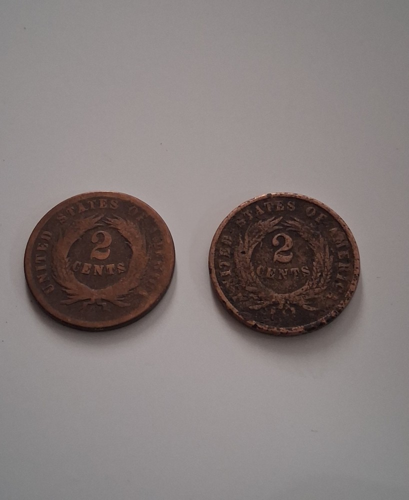 1864 & 1865 Two-Cent Pieces – Great Starter Pair for Type Collectors