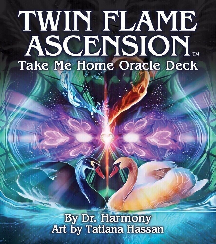 Twin Flame Ascension Take Me Home Oracle Deck Us Games Systems Dr Harmony TFA55