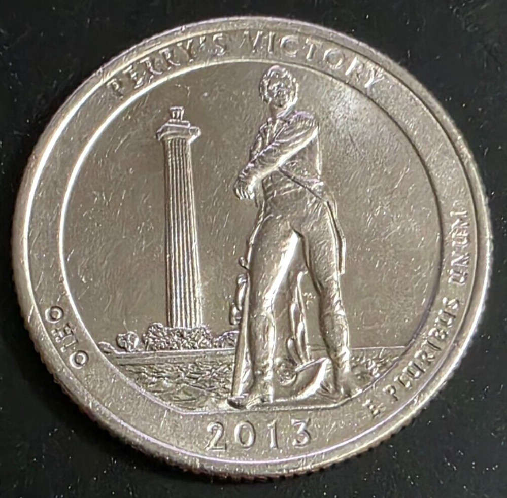 2013-D Perry's Victory National Park Quarter AU / MS
