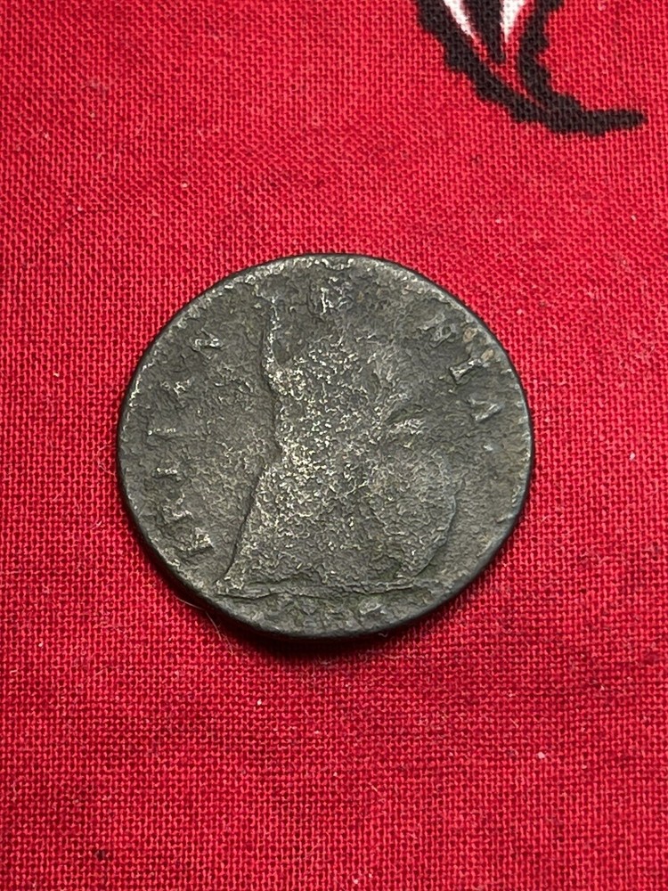 1700 William III Farthing ERROR GVLILLMVs ￼, Tiny “S” RARE Colonial Coinage