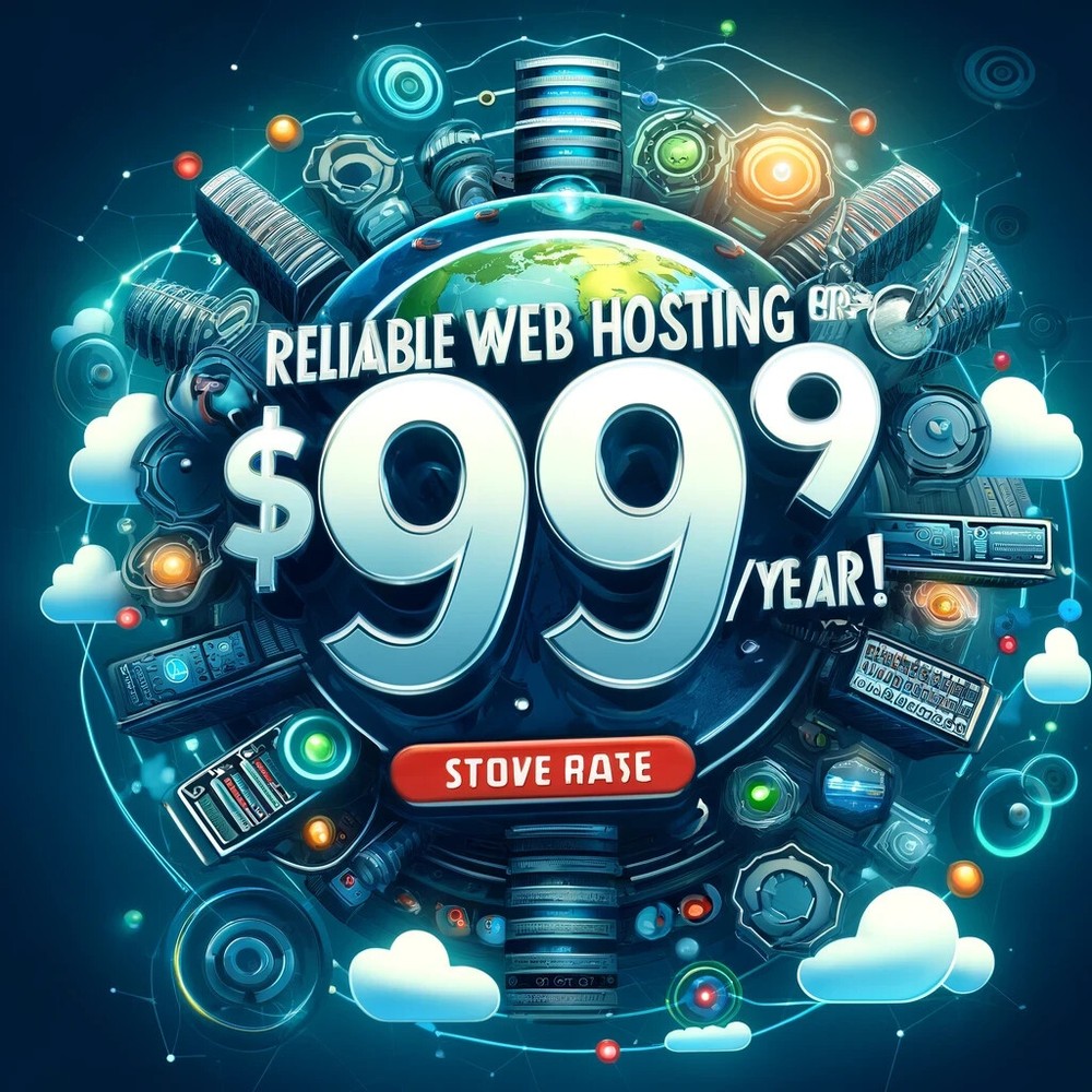 Web Hosting with 40 emails with PHP, MySQL  WordPress - Shared Website Host