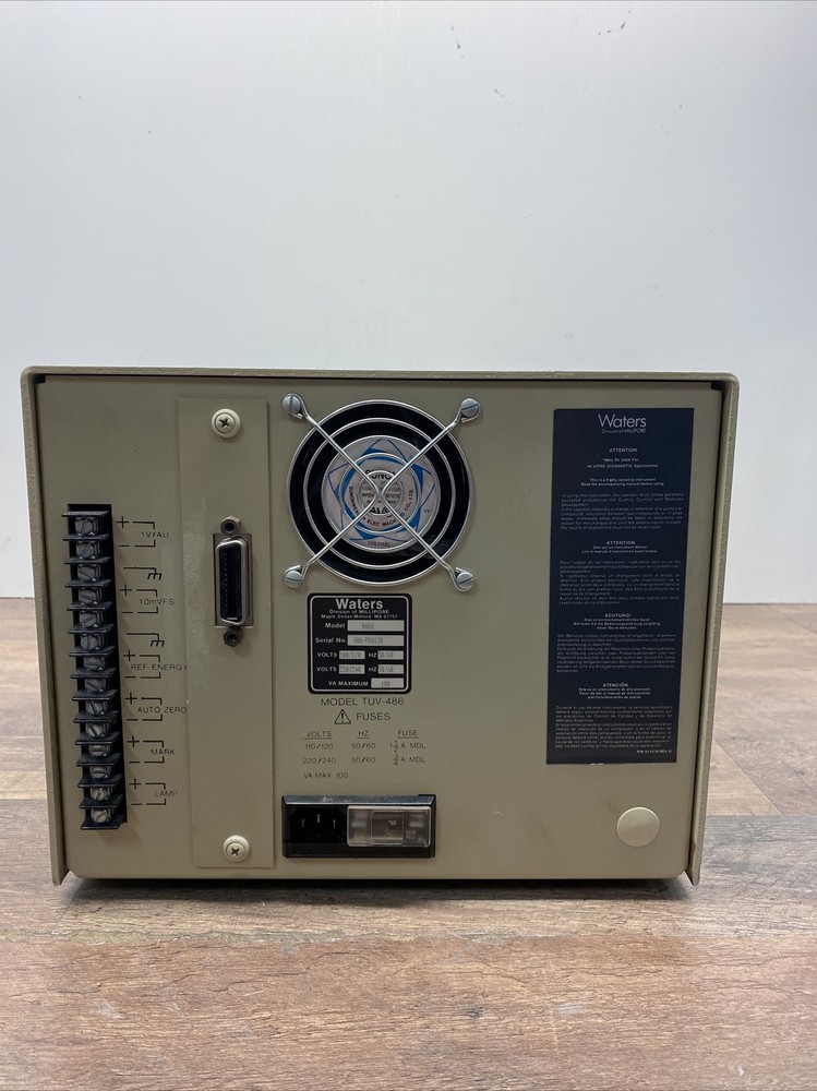 WATERS 486 TUNABLE ABSORBANCE DETECTOR M486
