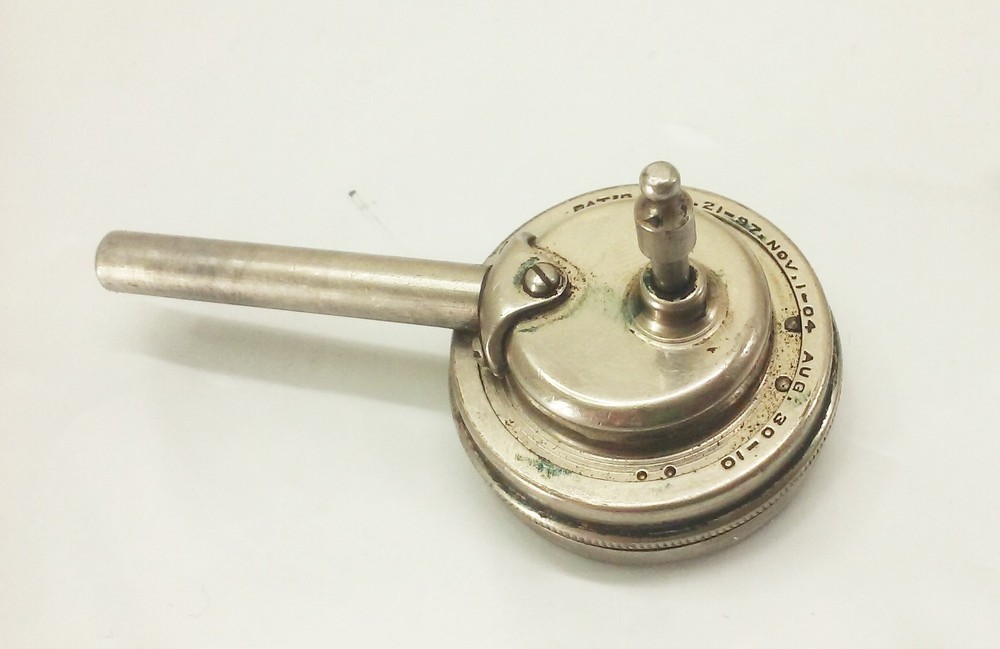 Vtg Starrett universal Back plunger dial indicator 1-1000 in. set