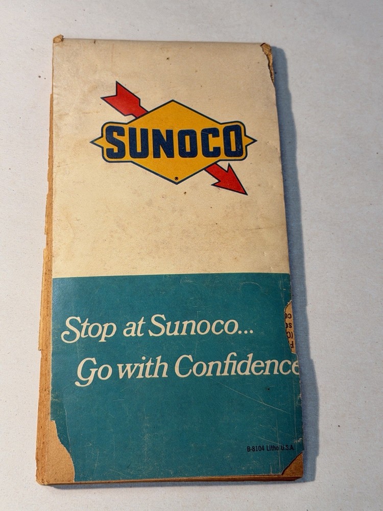 1969 SUNOCO SELECTED MOTELS CARDS HONORED DIRECTORY
