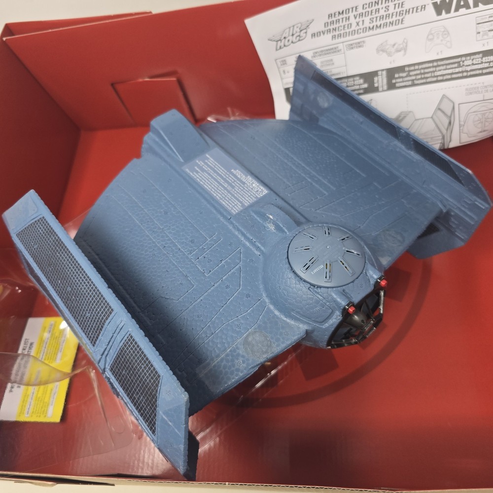 Air Hogs Star Wars Remote Control Darth Vader's TIE Advanced Starfighter #ML