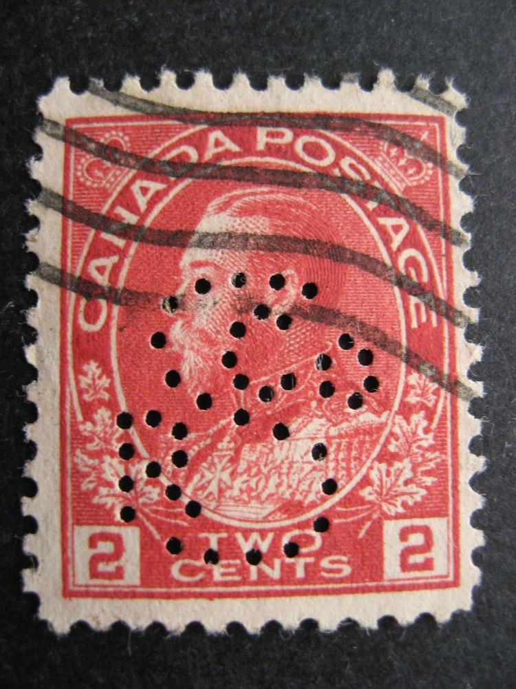 Canada perfin Robert Simpson Co Toronto