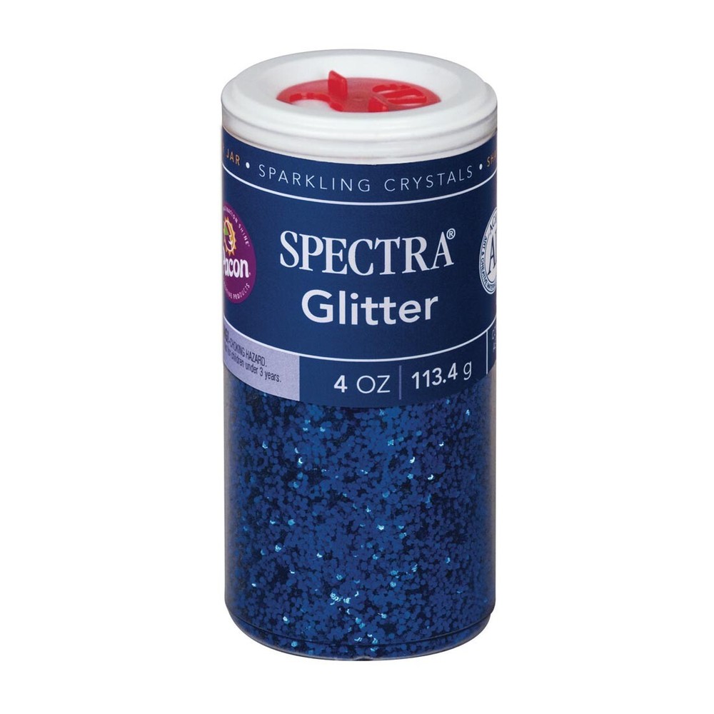 Spectra Glitter Sparkling Crystals 4 oz. Blue