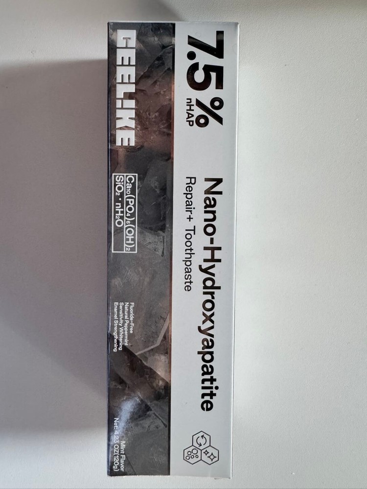 CEELIKE 7.5% Nano Hydroxyapatite Toothpaste - 3 x 4.23 oz