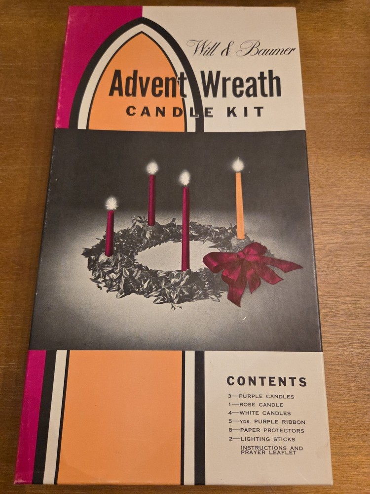 Will & Baumer Advent Wreath Candle Kit