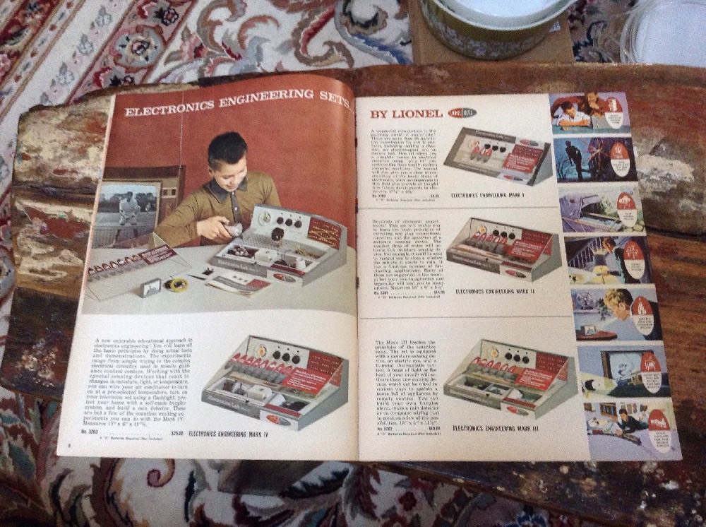 Vintage 1961 Lionel Train Lines Catalog - Original