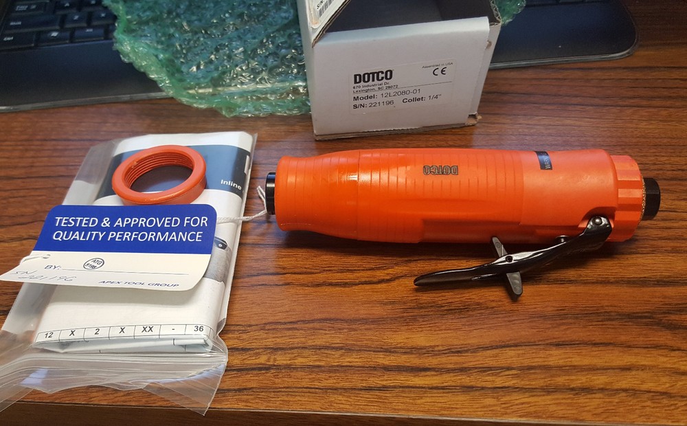 DOTCO INLINE Grinder 12L2080-01 Apex Tool Group