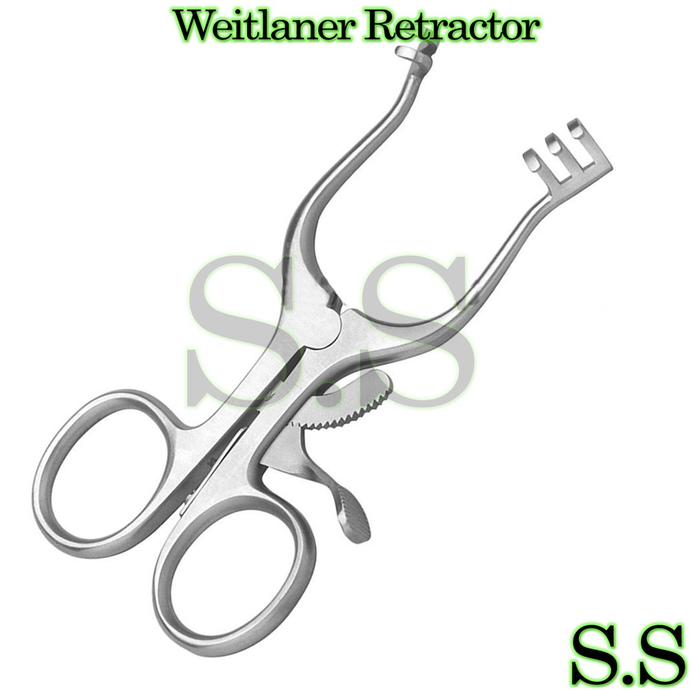 Weitlaner Retractor 4.5" 2x3 Prong BLUNT