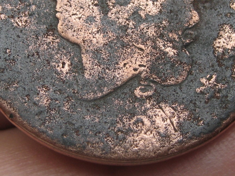 1826 Matron Head Large Cent One Penny- About Good Details