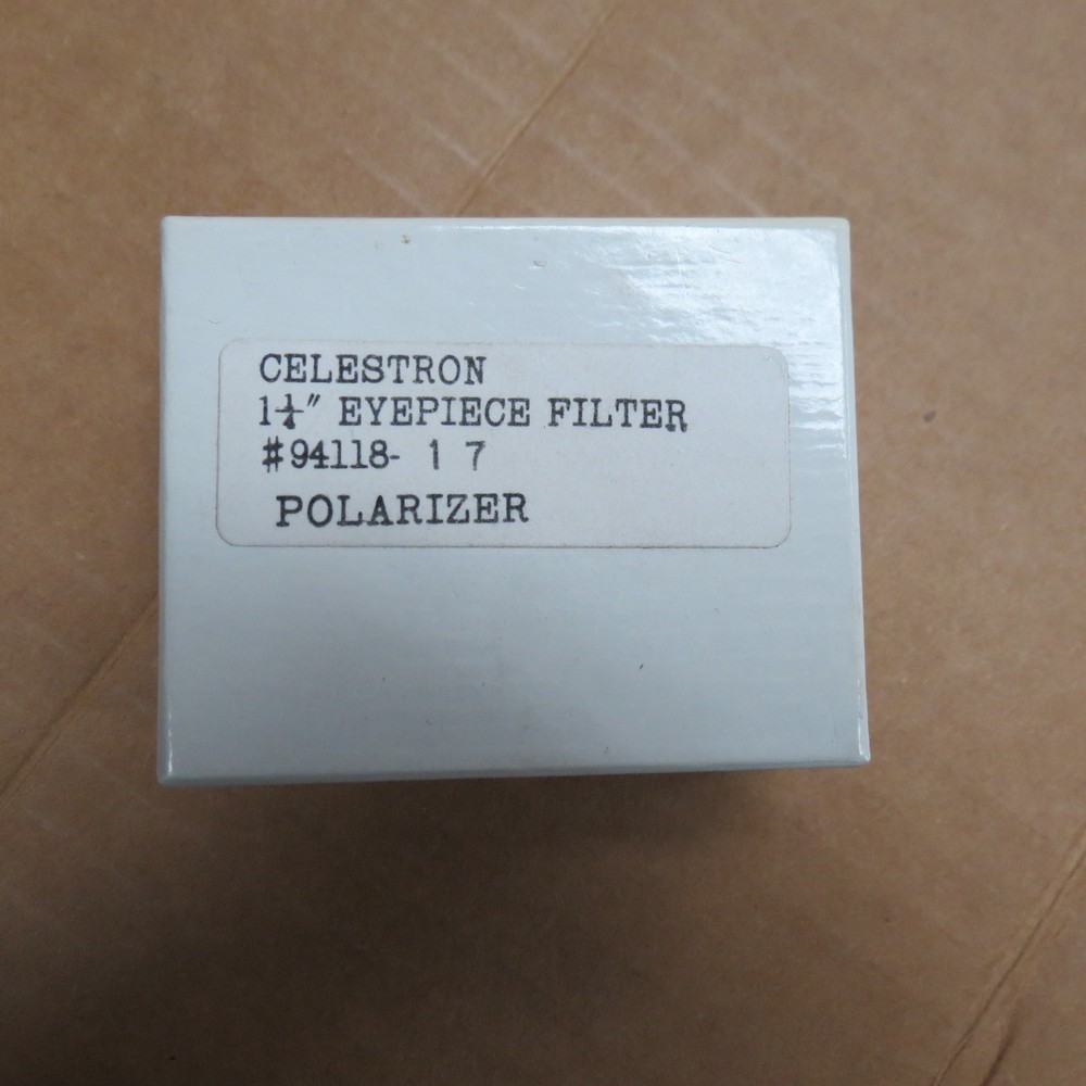 CELESTRON 94118 POLARIZED EYEPIECE FILTER 1-1/4"