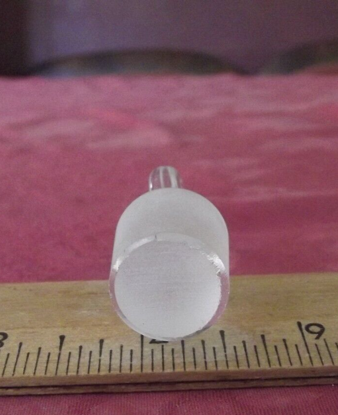 Pyrex # 19 Penny Head Ground Glass Stopper