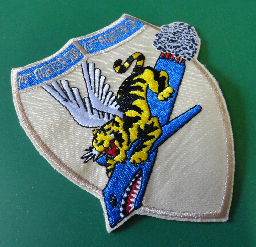 74TH FIGHTER SQUADRON/23RD FIGHTER GROUP BREAST PATCH