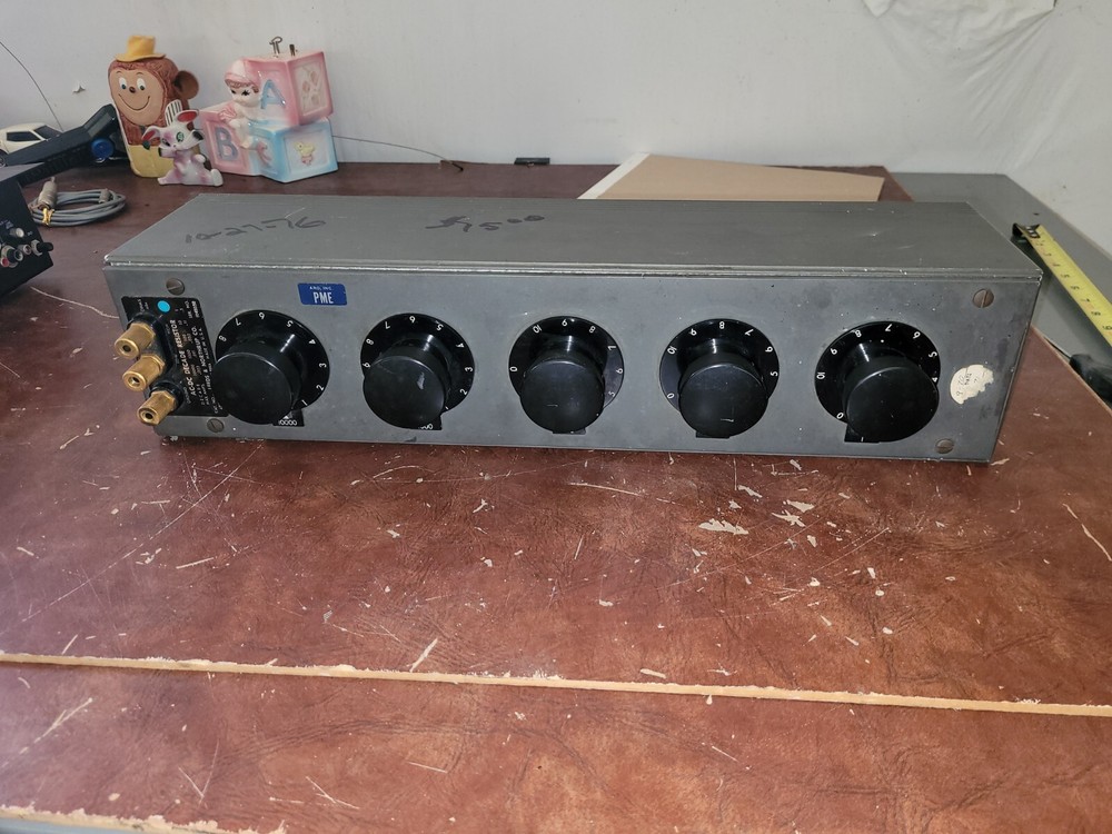 leeds Northrop decade resistor ac-dc 4756