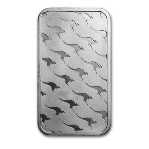 Silver - 1 oz Perth Kangaroo Bar
