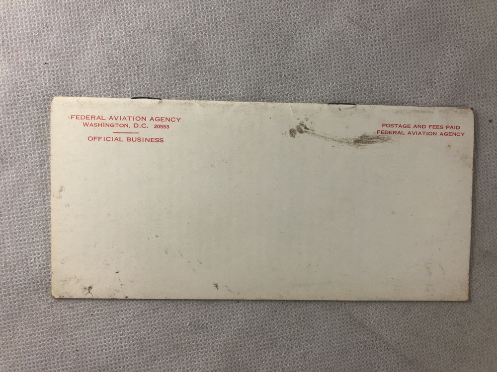 FAA Wake Turbulence Brochure, 1965