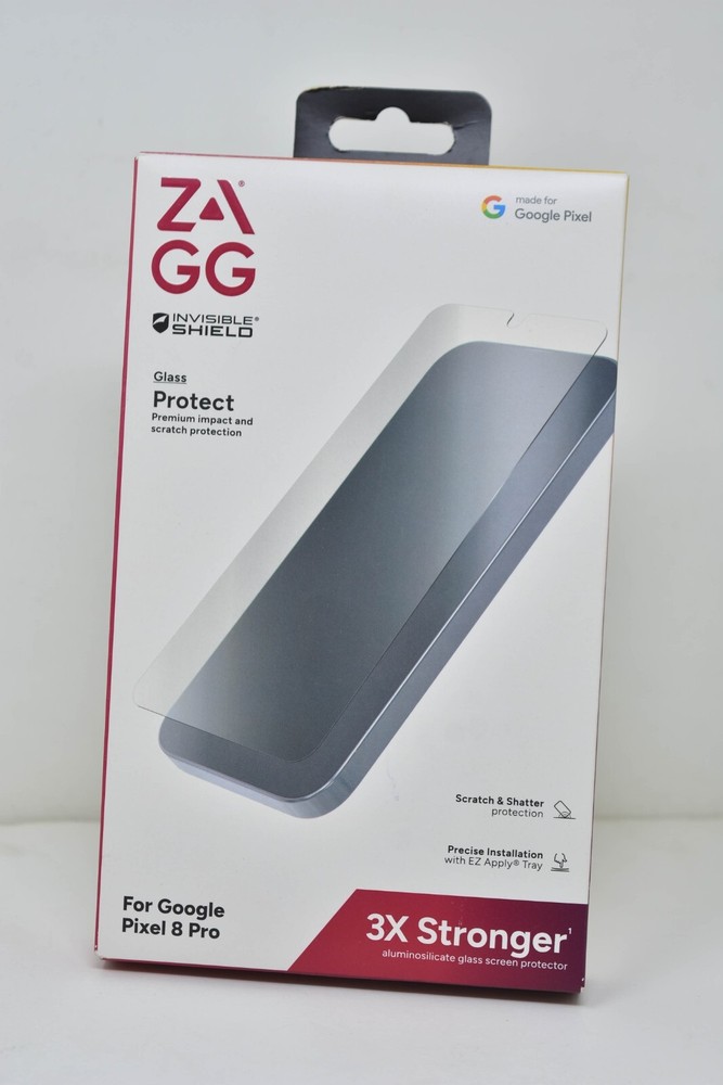 Zagg Invisible Shield Glass Screen Protector for Google Pixel 8 Pro