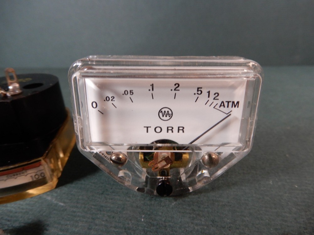 Varian TORR Panel Meter and Other Interesting Meter NOS