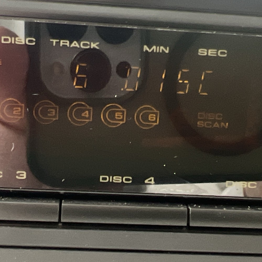 Pioneer PD‑M502 6‑Disc CD Player – Powers On – No Magazine – Untested