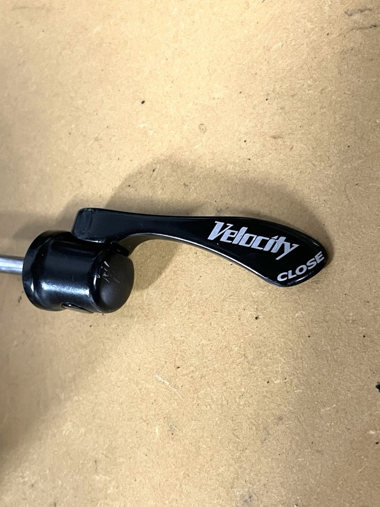 Velocity Front Wheel Skewer - Black - Clean