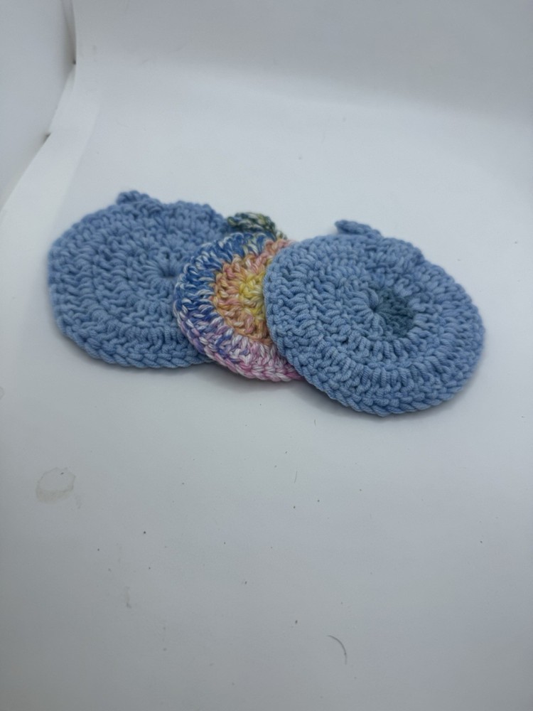 Crochet Face Scrub Set Of 3