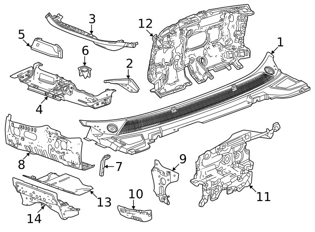 Genuine GM Side Extension 86559773