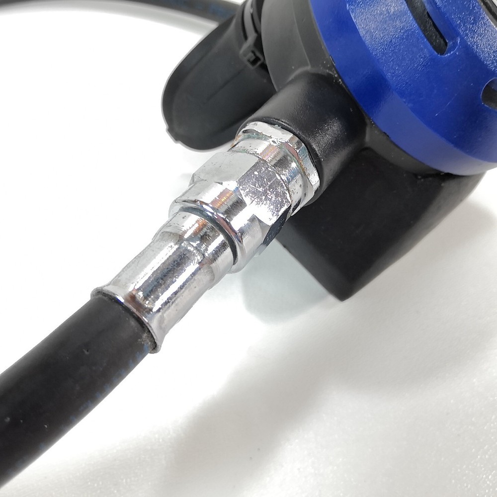 Oceanic Alpha Primary or Octo Second 2nd Stage Regulator Scuba Dive Blue #3132