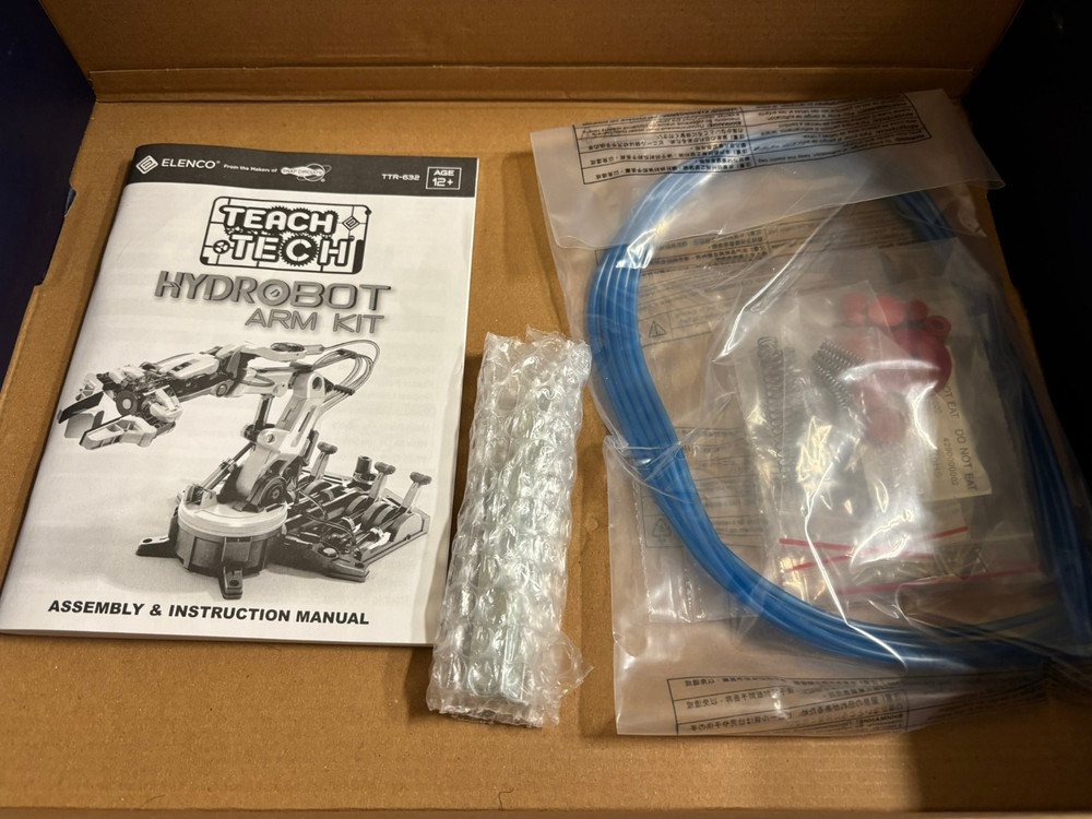 ELENCO TEACH TECH HYDROBOT ARM KIT. TTR-632