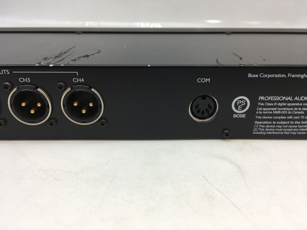 Bose Panaray System Digital Controller Working Tested Sound Processor Black