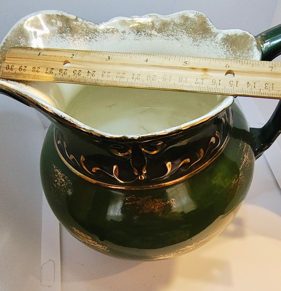 Antique D.F. Haynes Baltimore Victorian Rococo Inspired Pitcher