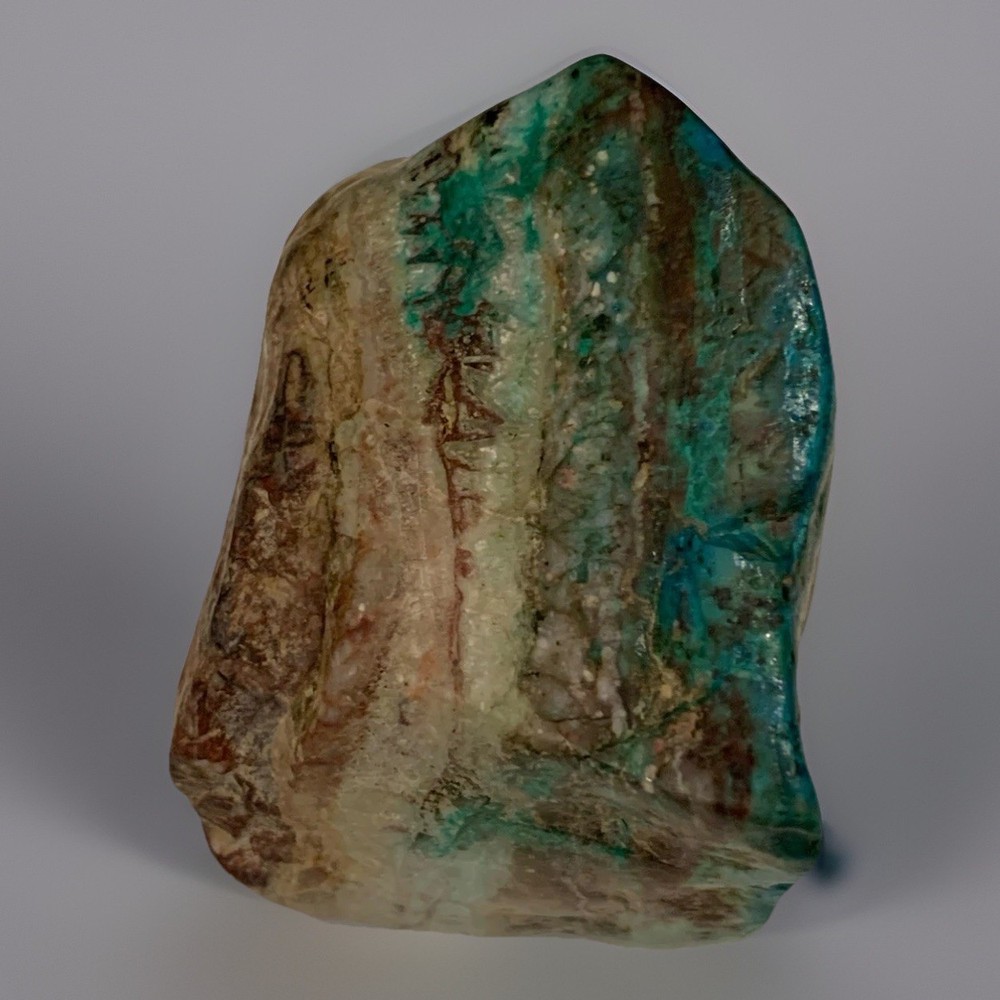 205 Grams World’s Best Gem Silica Chrysocolla Cuprite Specimen