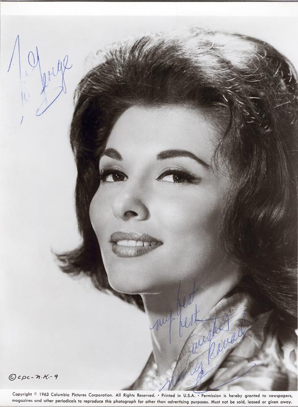 NANCY KOVACK - INSCRIBED PHOTOGRAPH SIGNED