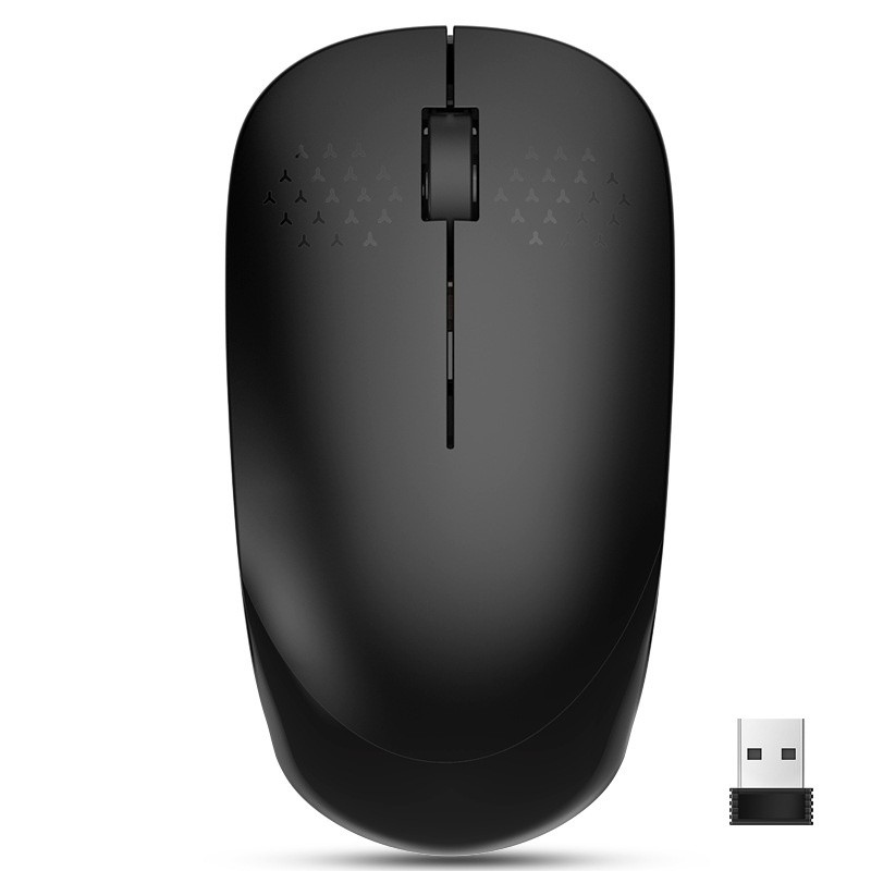 Portable Wireless Mouse 2.4GHz Silent With USB Receiver Battery Operated Mouse