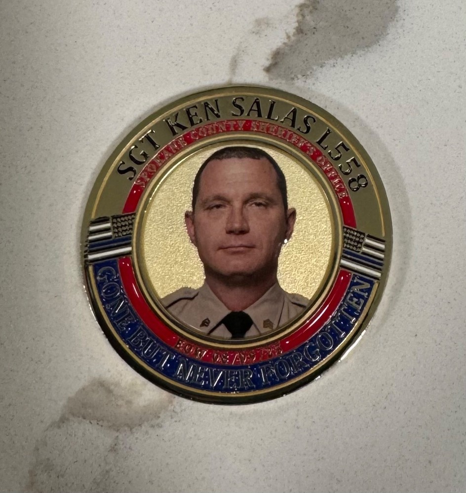 Spokane County Sheriff challenge coin