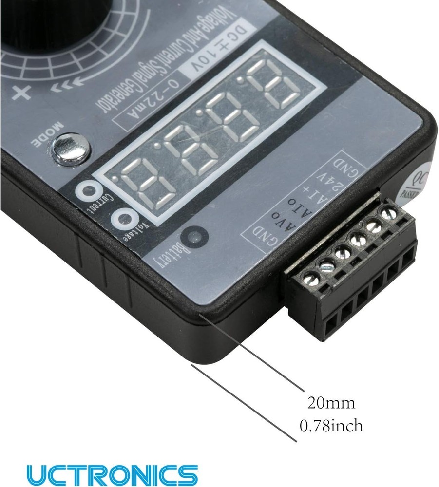 USB-Powered DC Voltage/Current Signal Generator for Accurate Device Testing