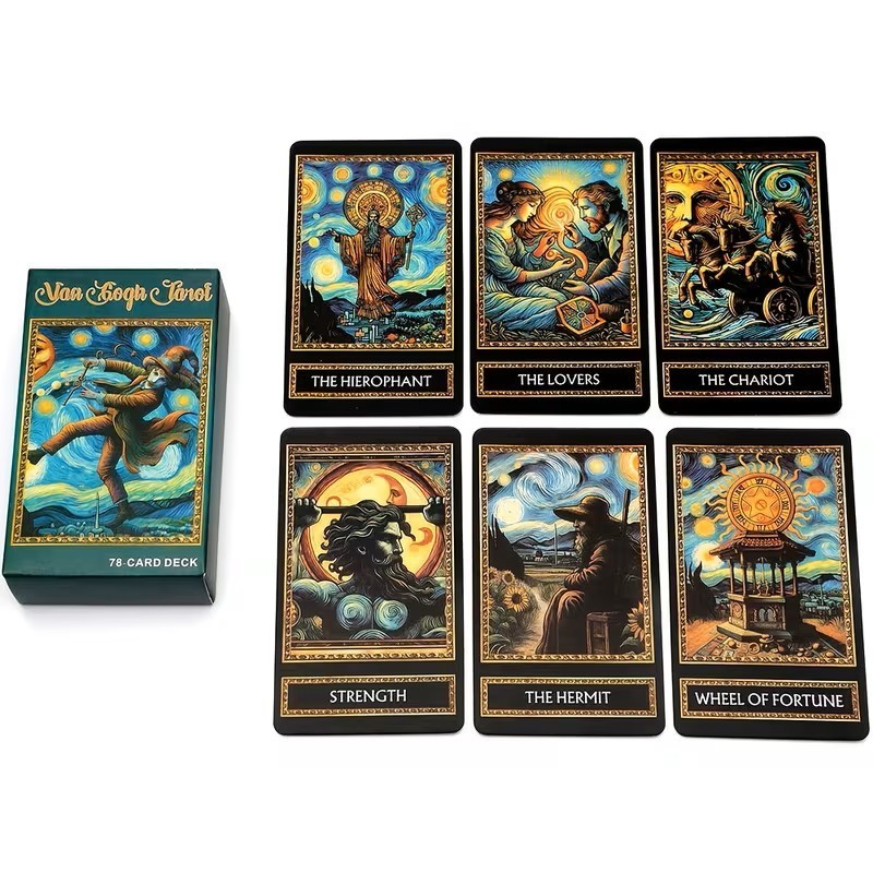 Van Gogh Tarot Deck – 78-Card Art-Inspired Deck