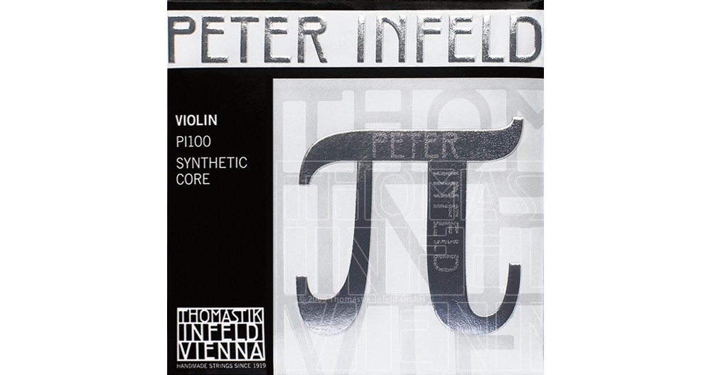 Thomastik Peter Infeld 4/4 Size Violin Strings 4/4 Size Set with Platinum E