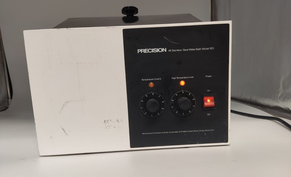 Precision Scientific Model 183 Water Bath - Good Working Condition