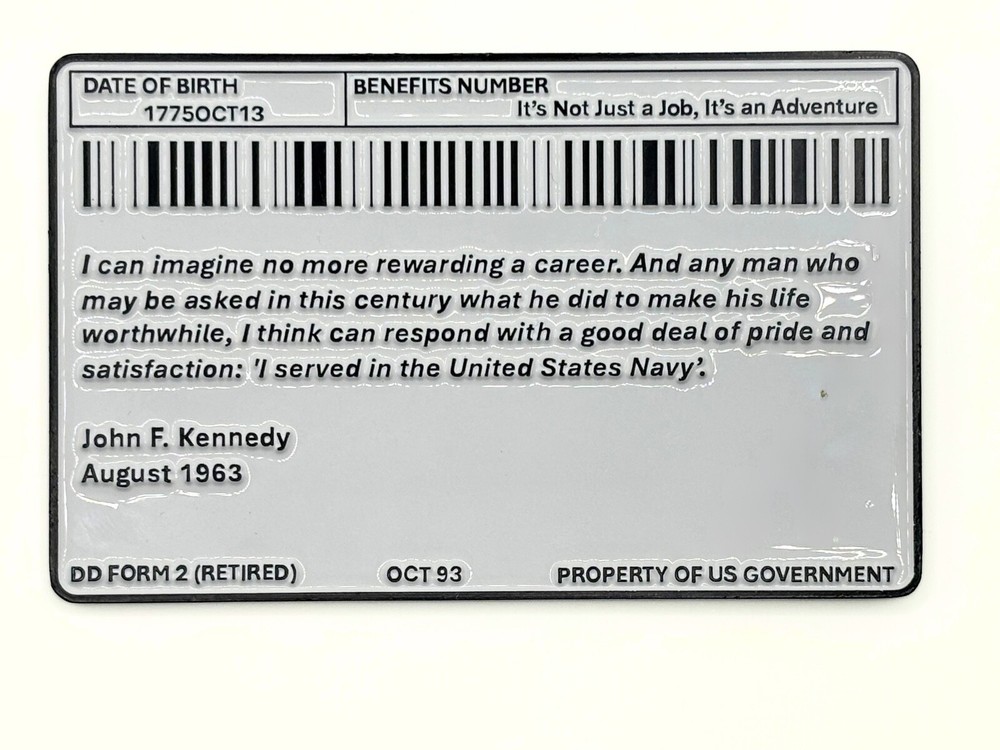 Navy Retired Challenge Coin