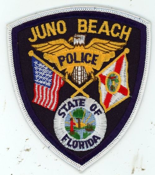 FLORIDA FL JUNO BEACH POLICE NICE SHOULDER PATCH SHERIFF