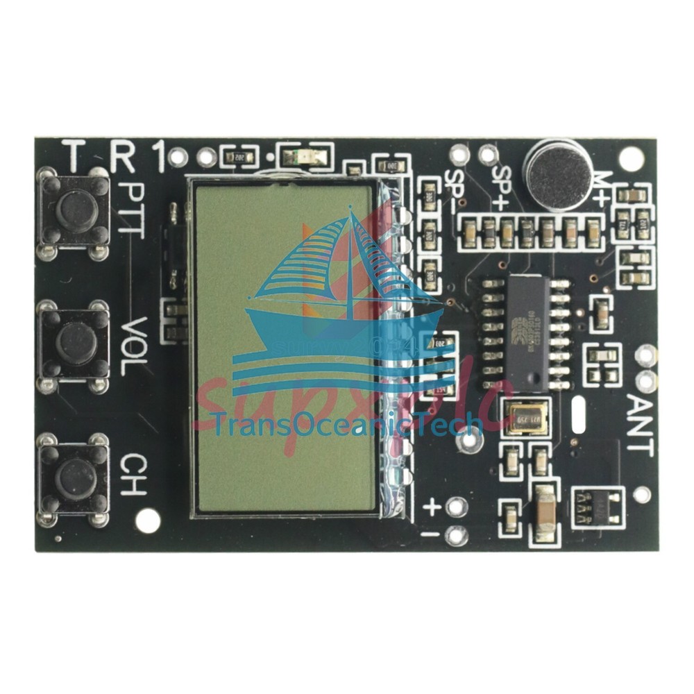 Digital LCD FM Radio Receiver Transmitter Module 27-480MHz Frequency Modulation