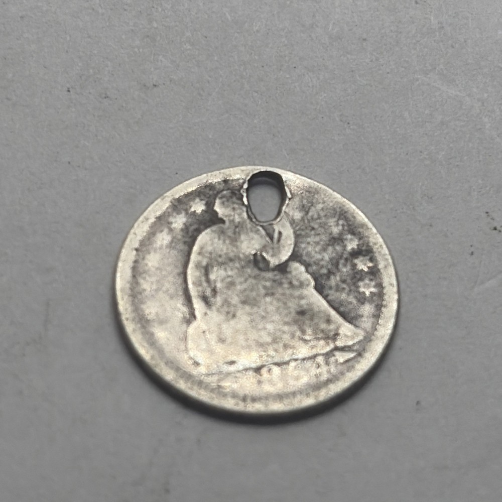 1854 Seated Liberty Half Dime