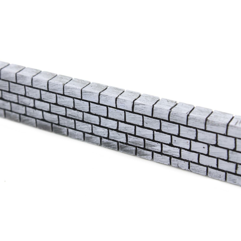 WWScenics Block Wall (Pre-Painted/Unpainted, Choose Quantity & Type) – Wargaming
