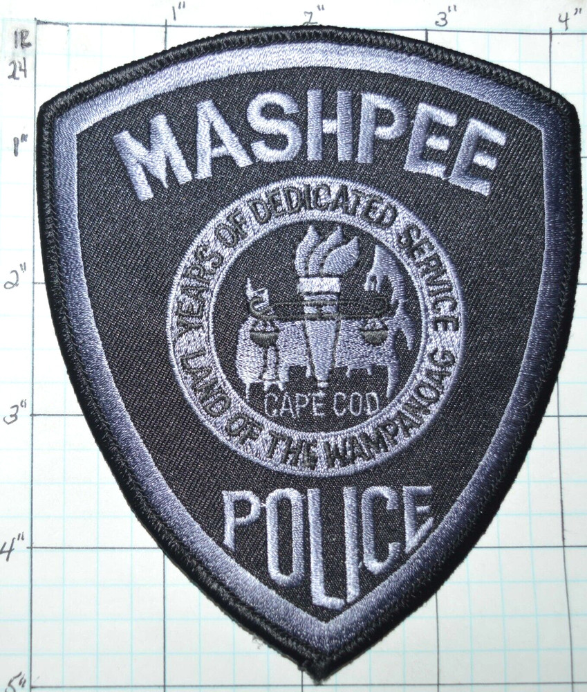 MASSACHUSETTS, MASHPEE POLICE DEPT SUBDUED PATCH
